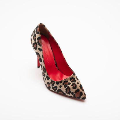 Charlotte Yüksek Topuklu Leopar Desenli Stiletto