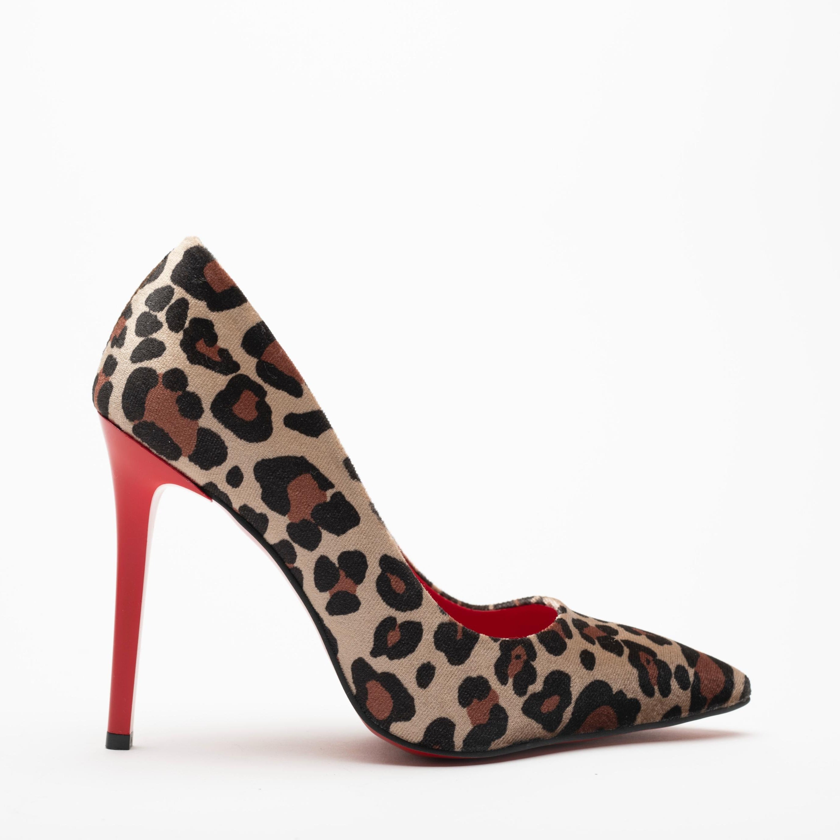 Charlotte High Heel Leopard Print Stiletto
