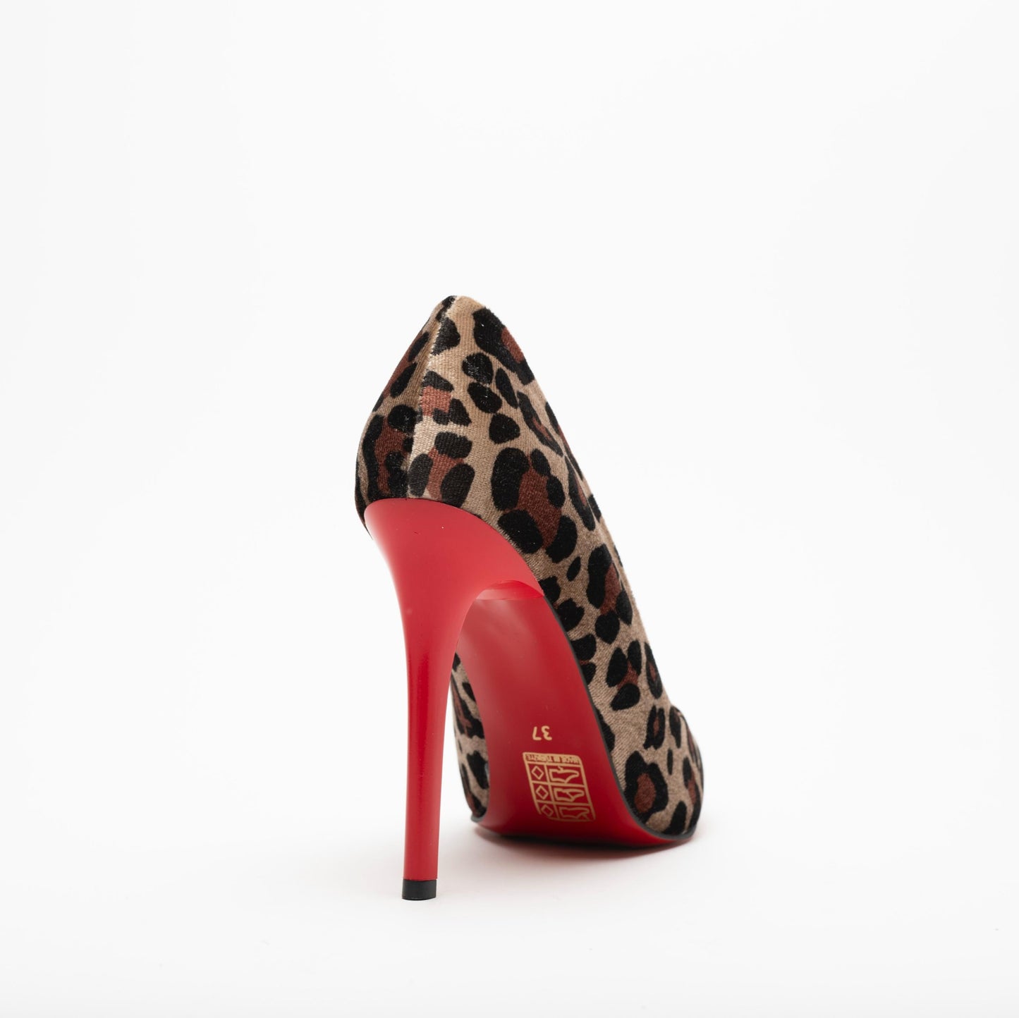 Charlotte Yüksek Topuklu Leopar Desenli Stiletto