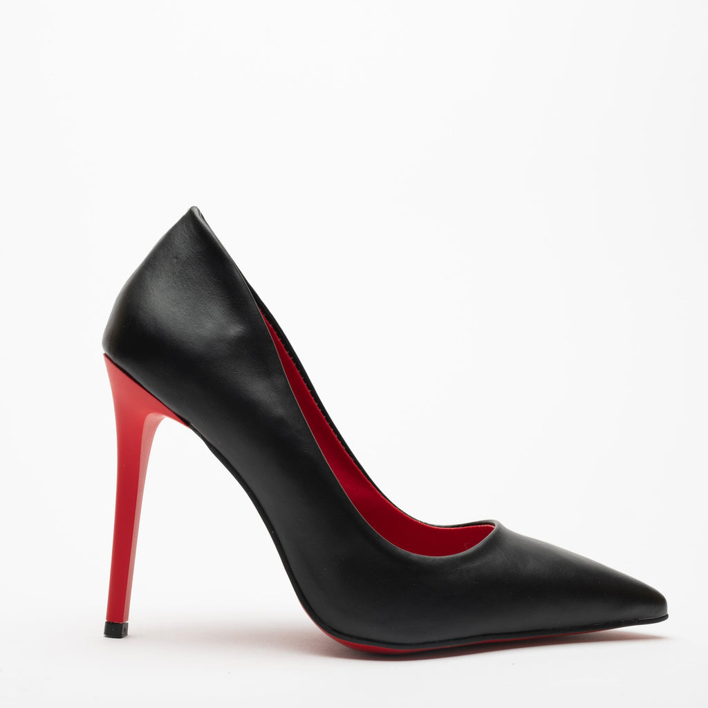 Charlotte Cilt Yüksek Topuklu Stiletto