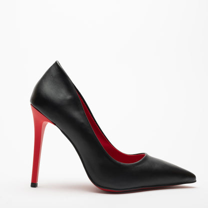 Charlotte Cilt Yüksek Topuklu Stiletto