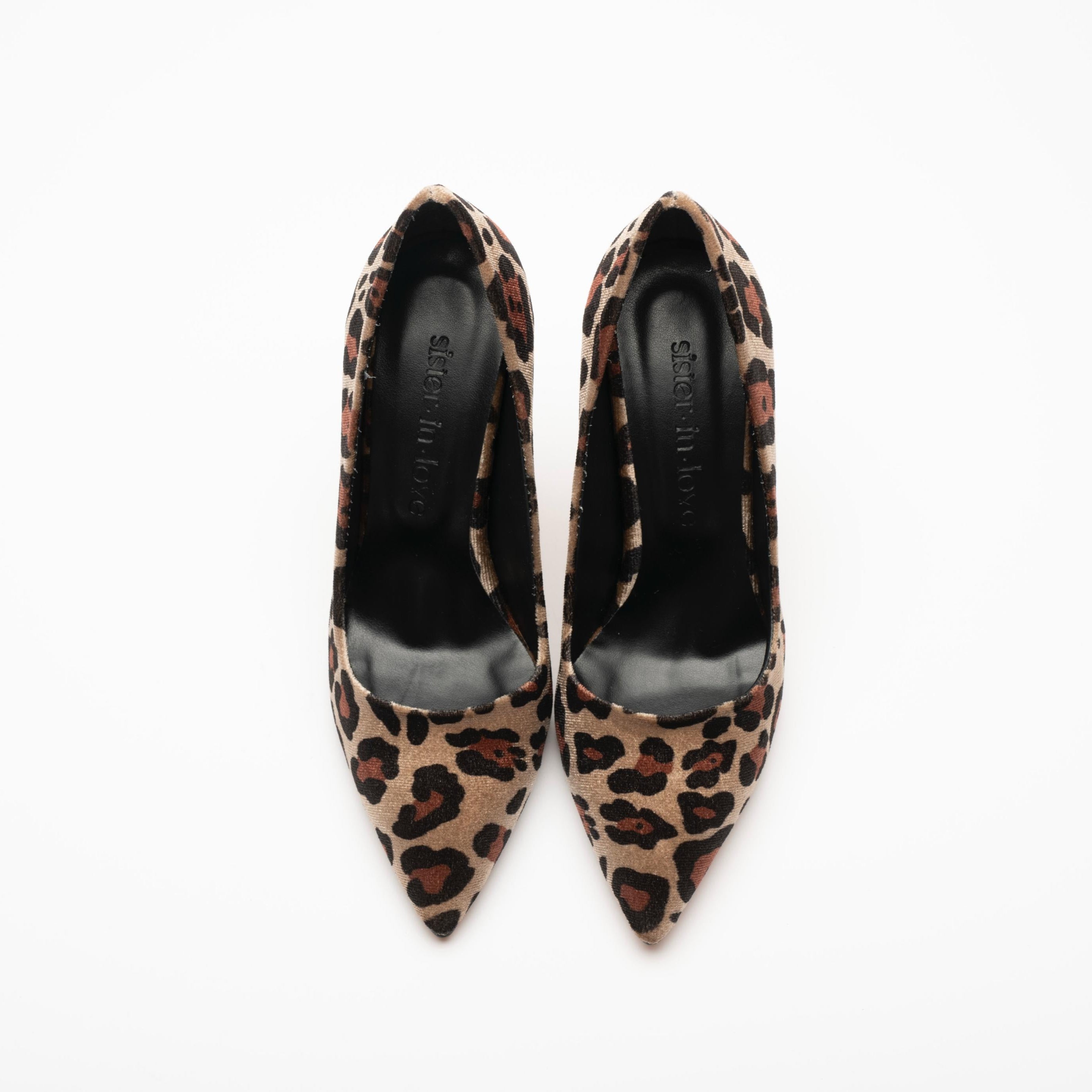 Charlotte High Heel Leopard Print Stiletto