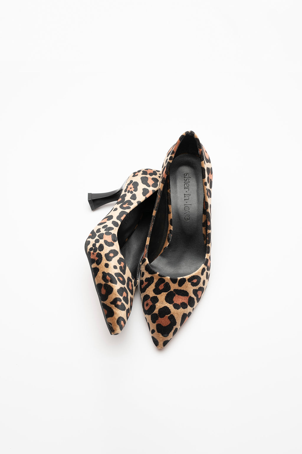 Charlotte Leopar Desenli Stiletto