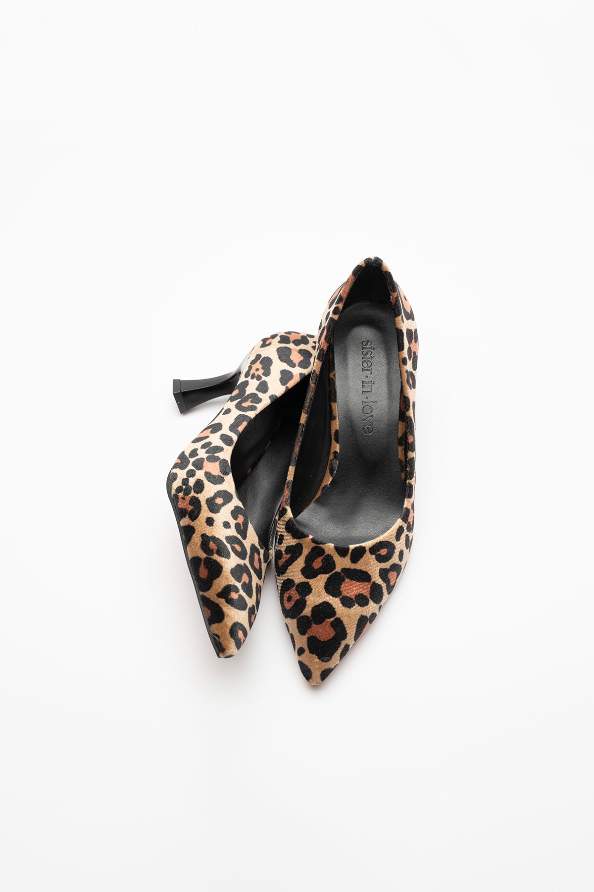 Charlotte Leopar Desenli Stiletto