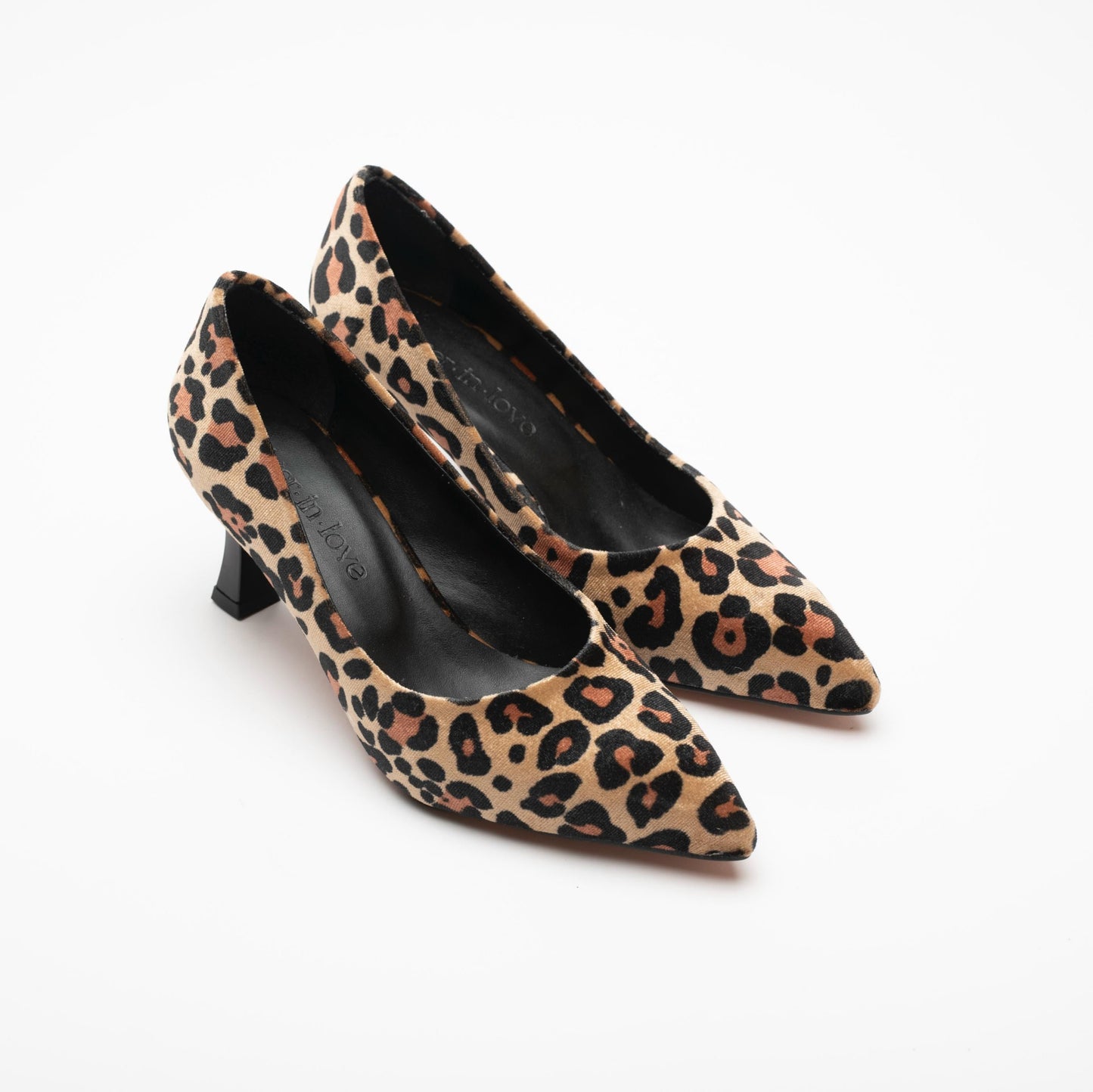 Charlotte Leopar Desenli Stiletto