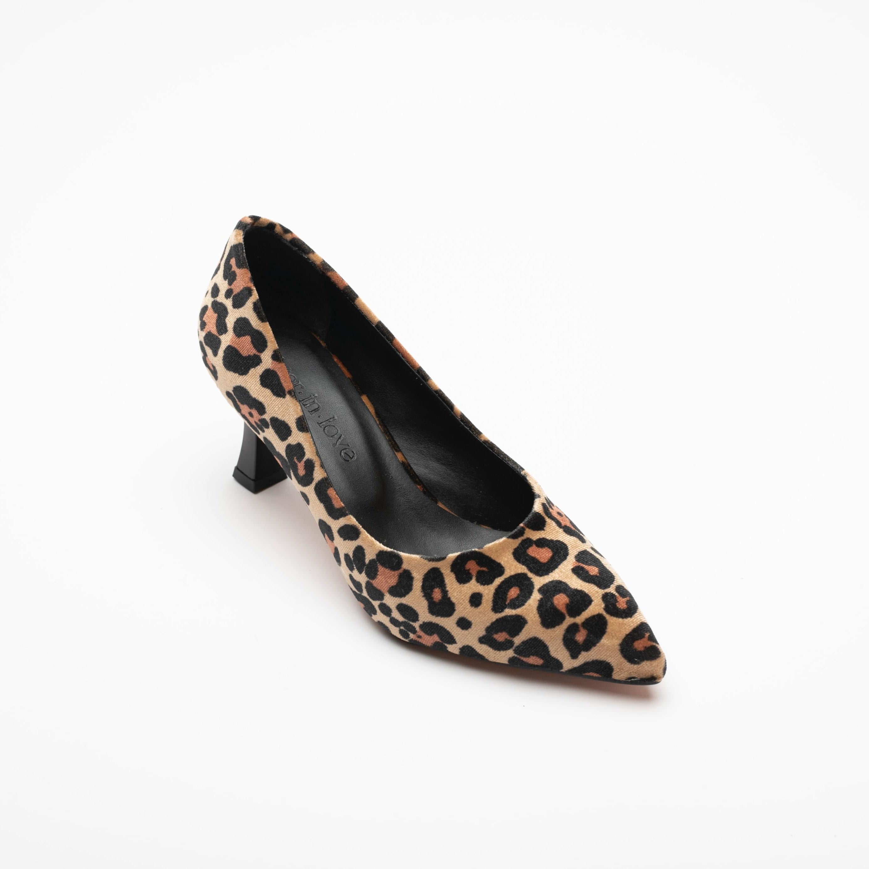 Charlotte Leopar Desenli Stiletto