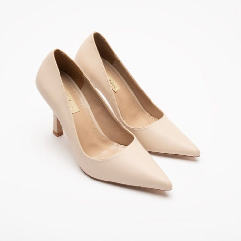 Charlotte Leather Heel Women's Stiletto