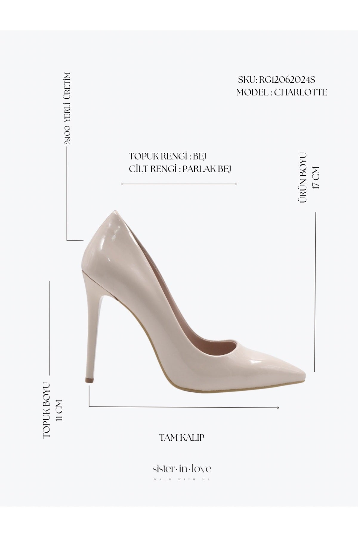 Charlotte Rugan Yüksek Topuklu Stiletto