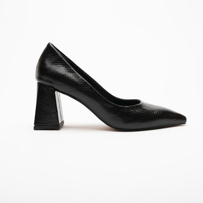 Charlotte Yılan Desenli Stiletto