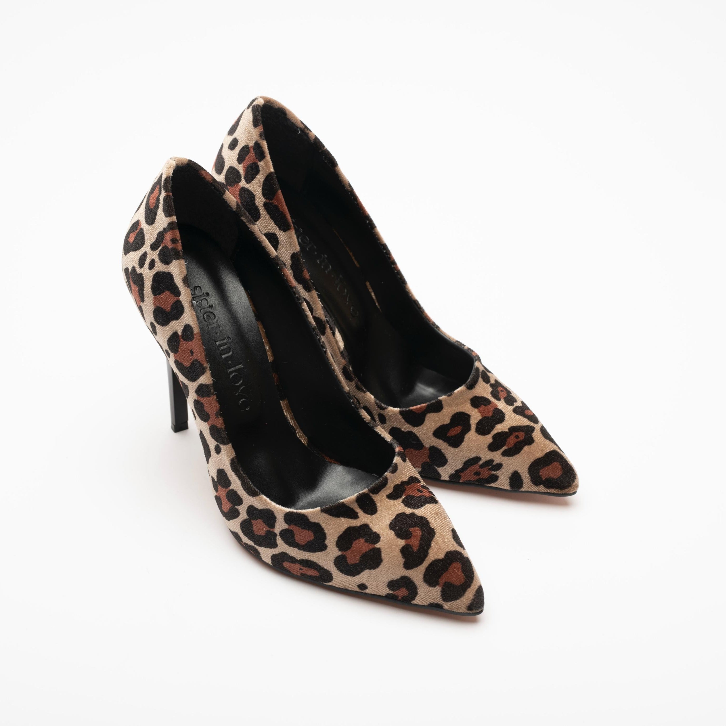 Charlotte High Heel Leopard Print Stiletto