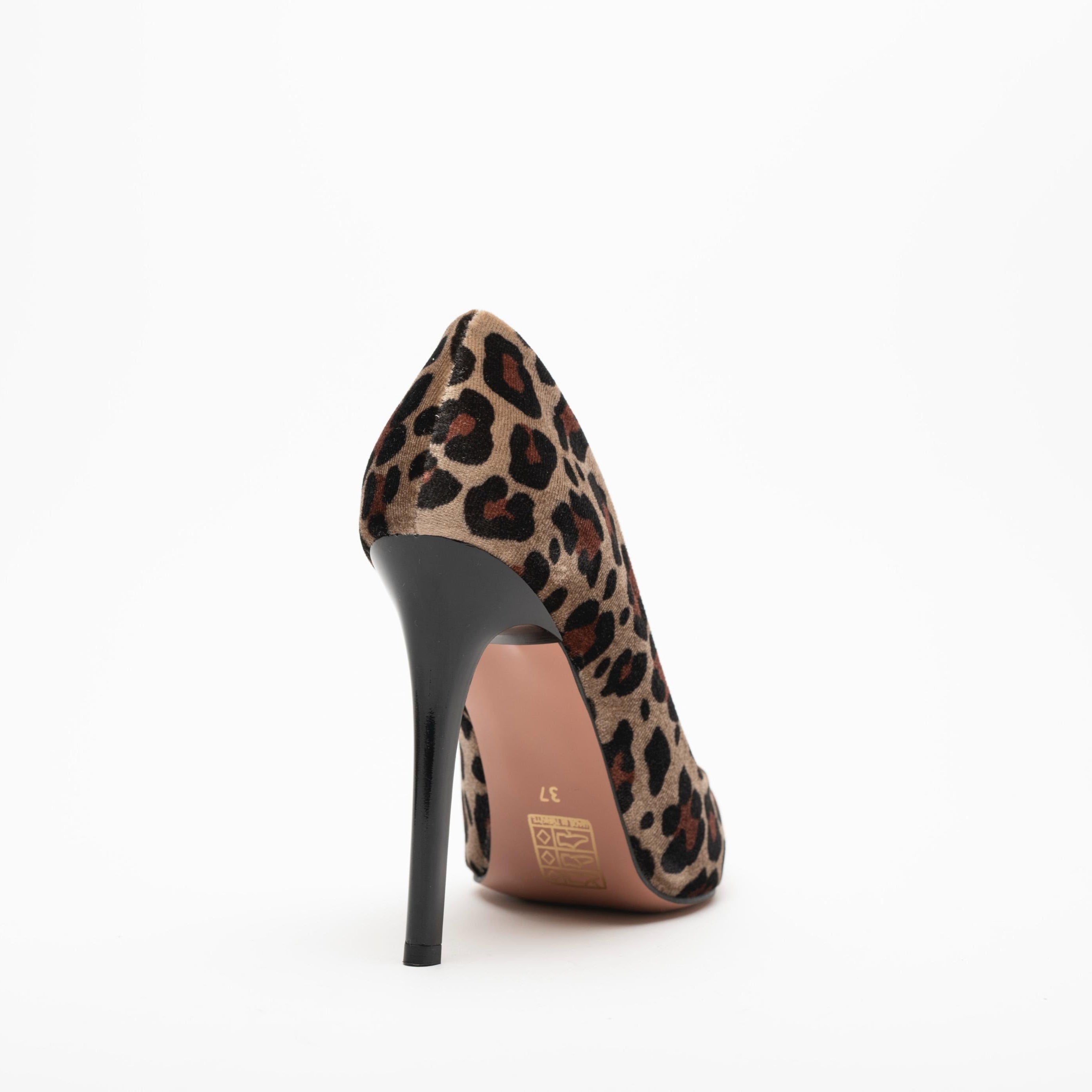 Charlotte High Heel Leopard Print Stiletto