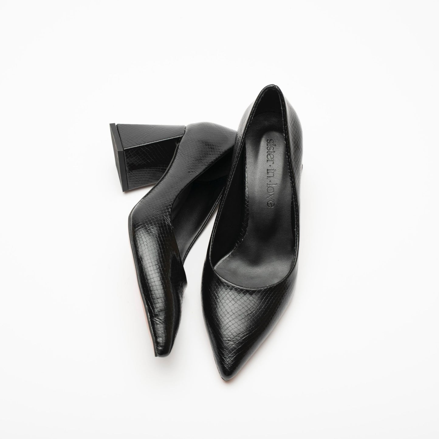 Charlotte Yılan Desenli Stiletto