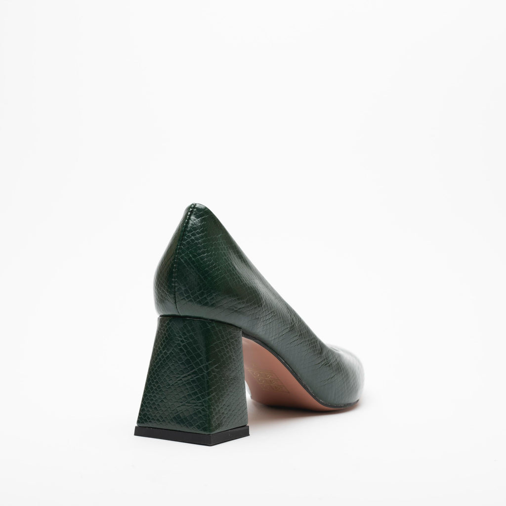 Charlotte Yılan Desenli Stiletto