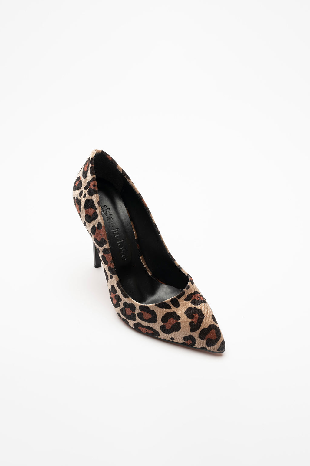 Charlotte High Heel Leopard Print Stiletto