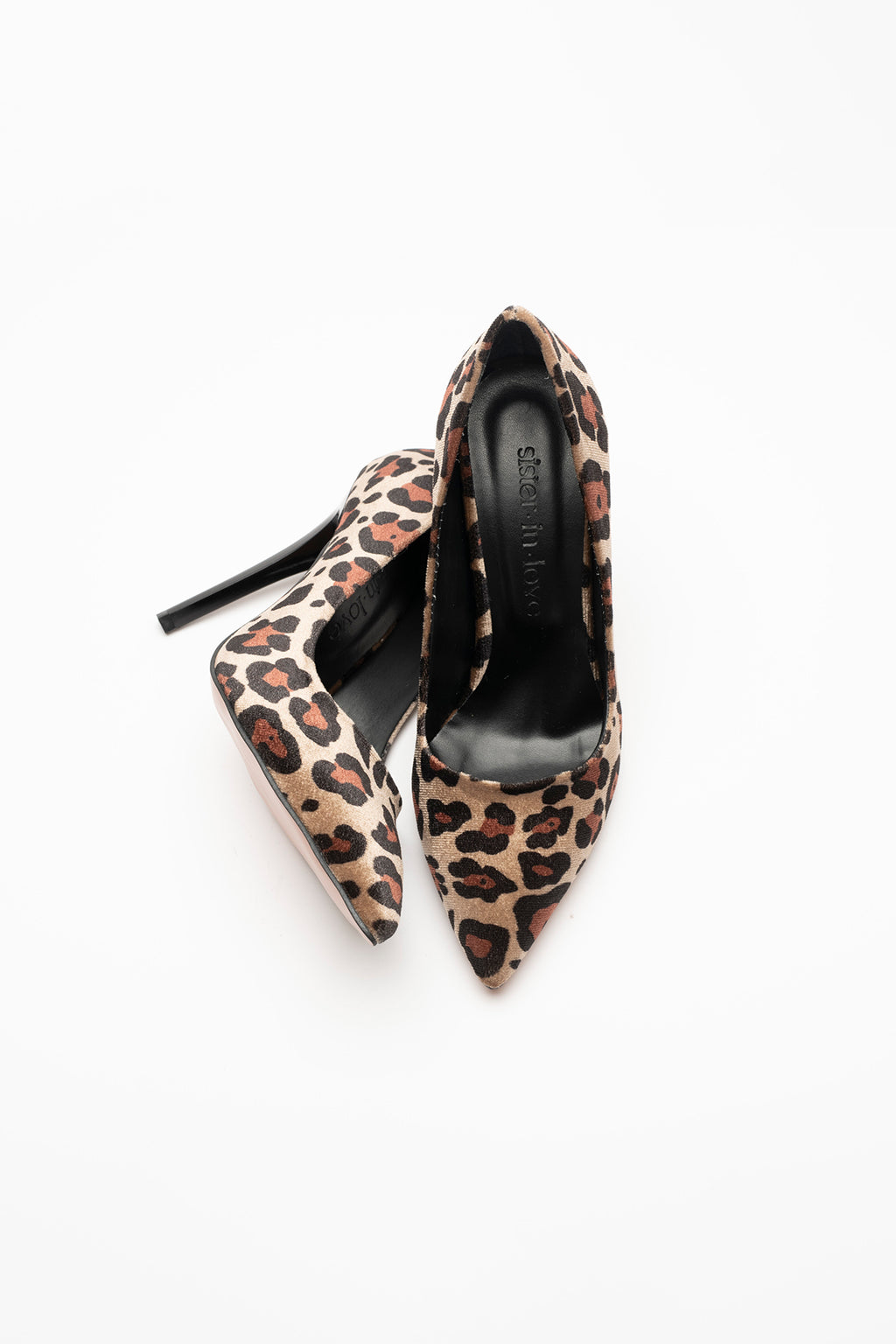 Charlotte High Heel Leopard Print Stiletto