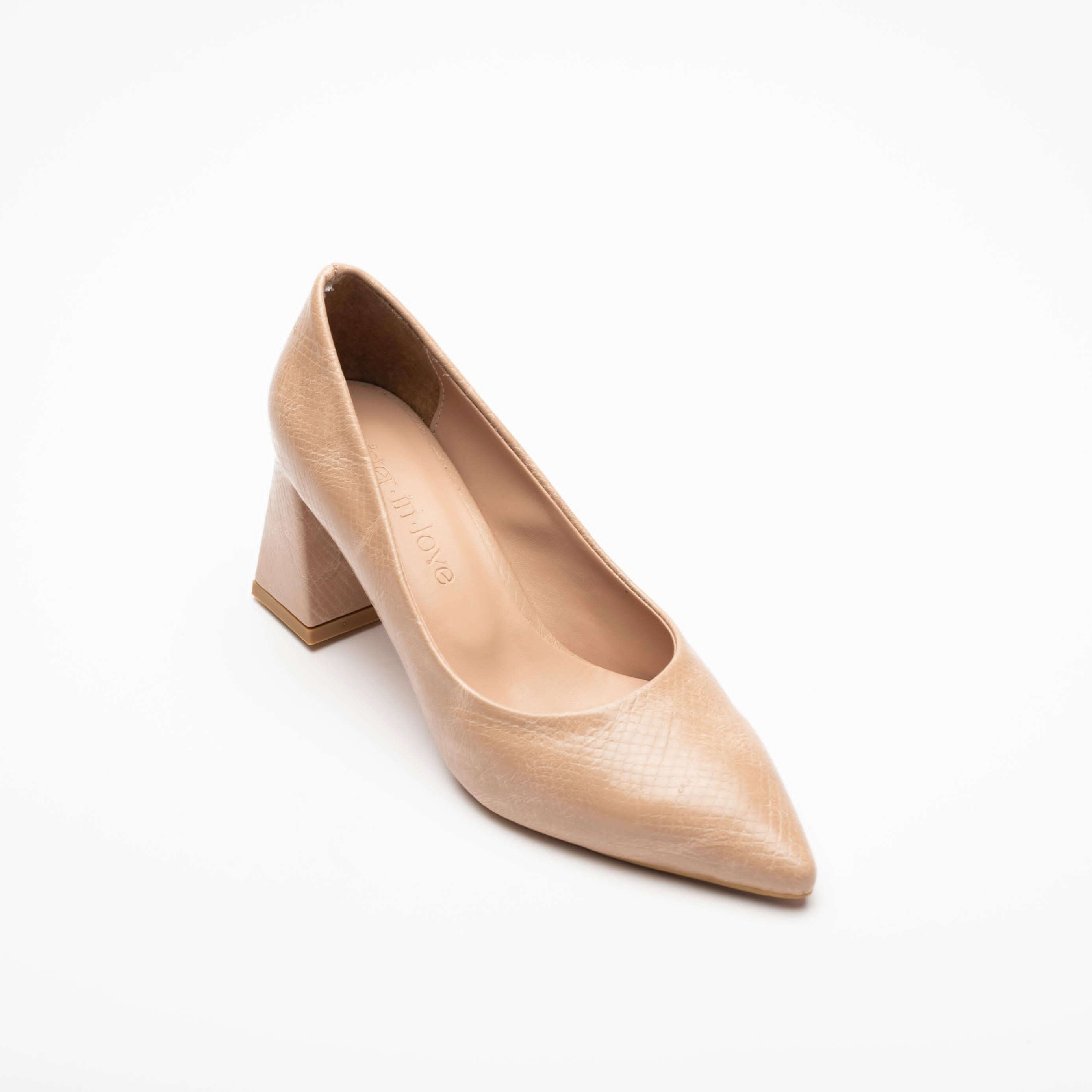 Charlotte Yılan Desenli Stiletto