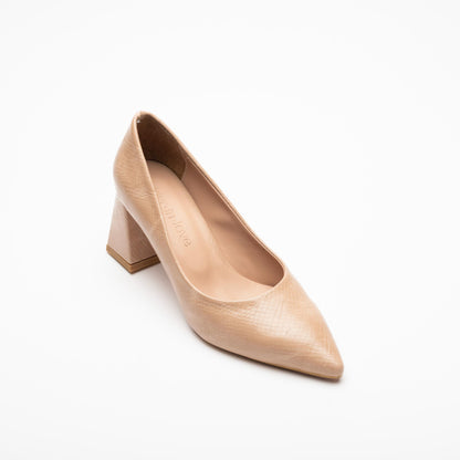 Charlotte Yılan Desenli Stiletto