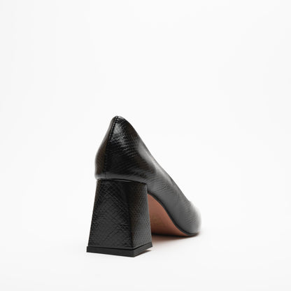 Charlotte Yılan Desenli Stiletto