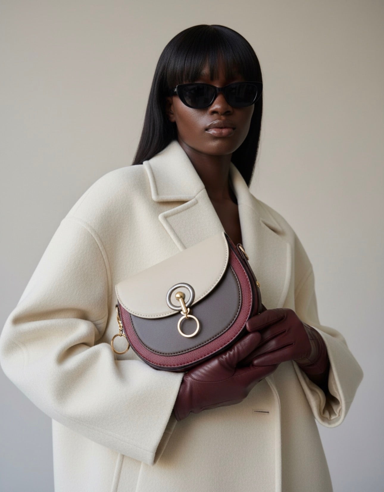 Clip-on Crossbody Mini Tote Bag