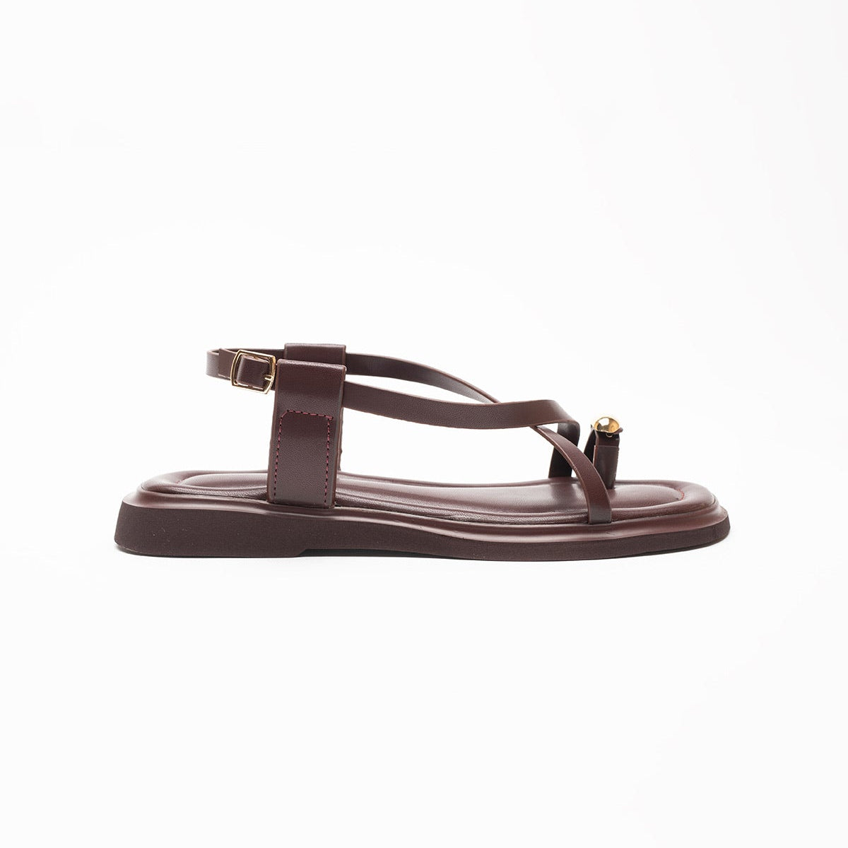 Cosima Gold Buckle Women's Sandals