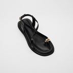 Cosima Gold Buckle Women's Sandals