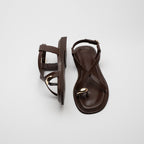 Cosima Gold Buckle Women's Sandals