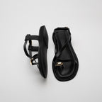Cosima Gold Buckle Women's Sandals