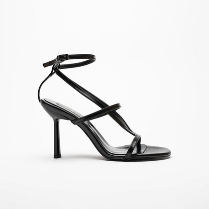 Elvira İnce Bantlı Topuklu Ayakkabı