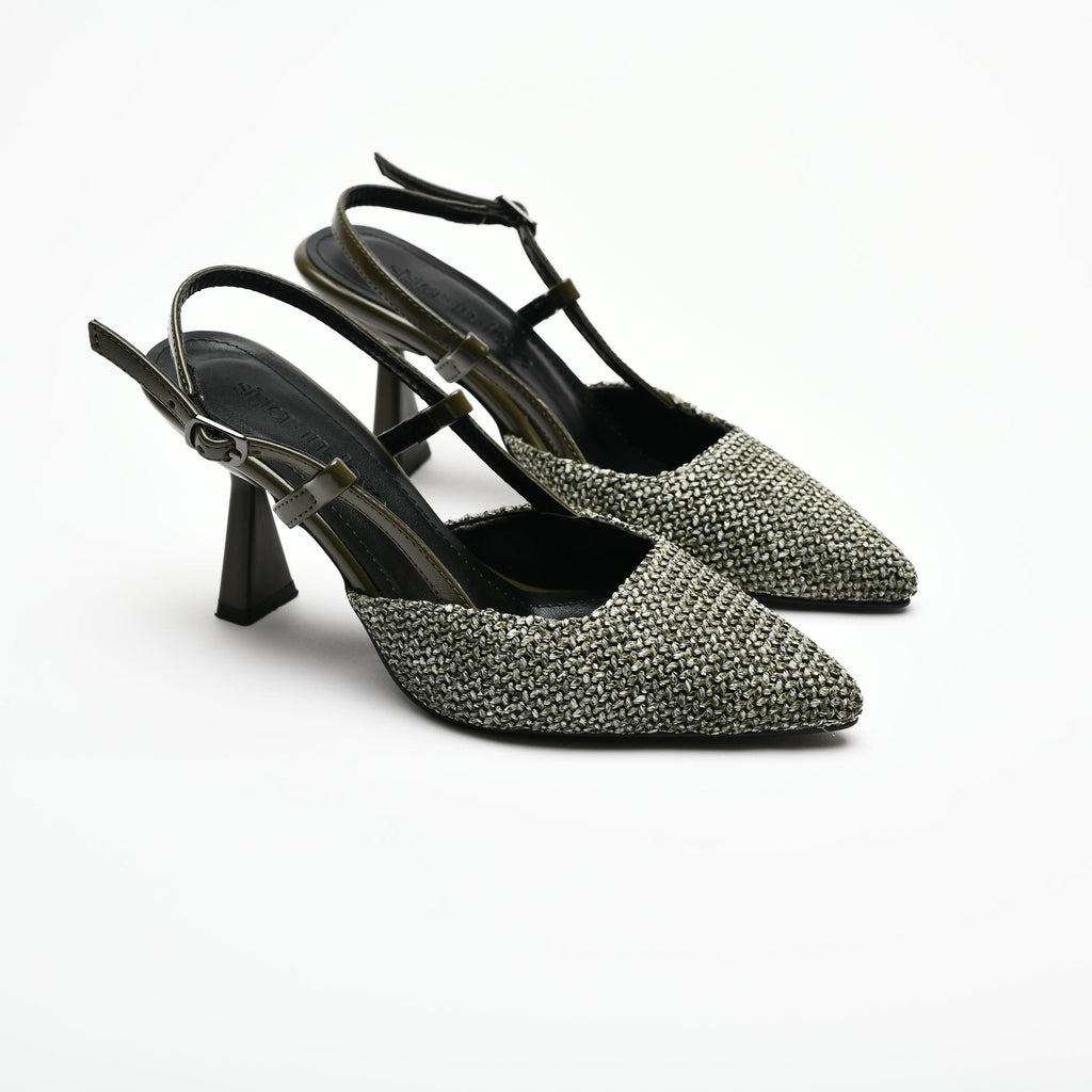 Diadora Woven Open-Back Stiletto