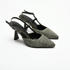 Diadora Woven Open-Back Stiletto