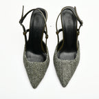 Diadora Woven Open-Back Stiletto