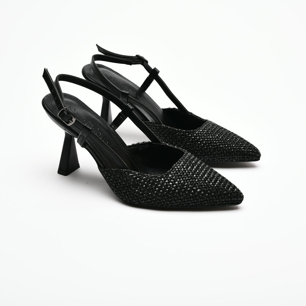 Diadora Woven Open-Back Stiletto