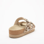 Morena Stone Detail Buckle Slippers