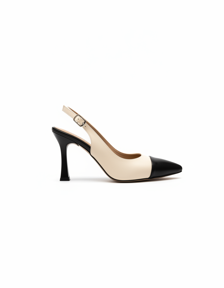 Elenor Color Contrasting Stiletto