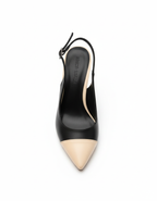 Elenor Renk Kontrastlı Stiletto