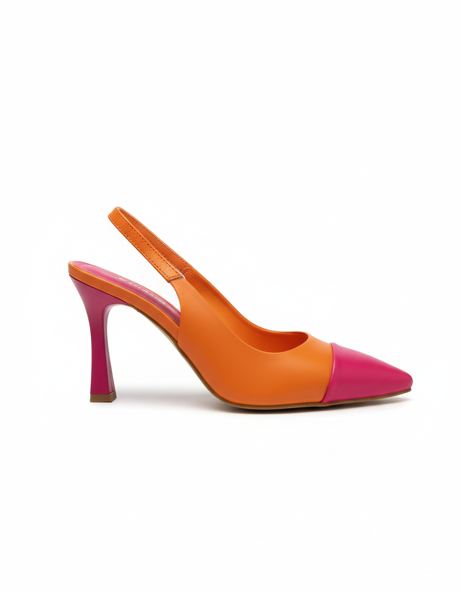 Elenor Color Contrasting Stiletto