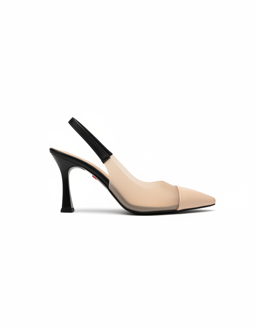 Elenor Color Contrasting Stiletto