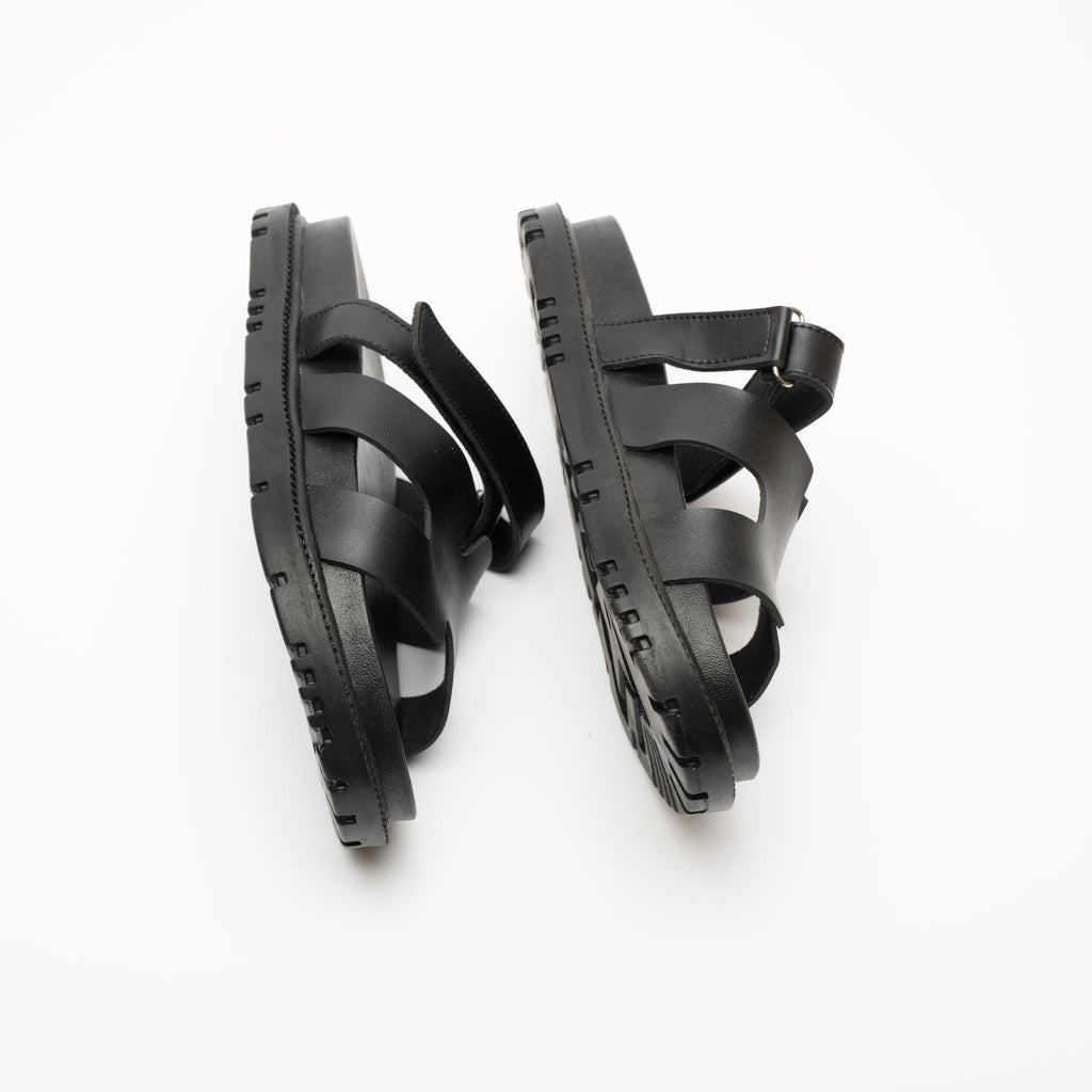Ellen Thick-Soled Velcro Women's Slippers