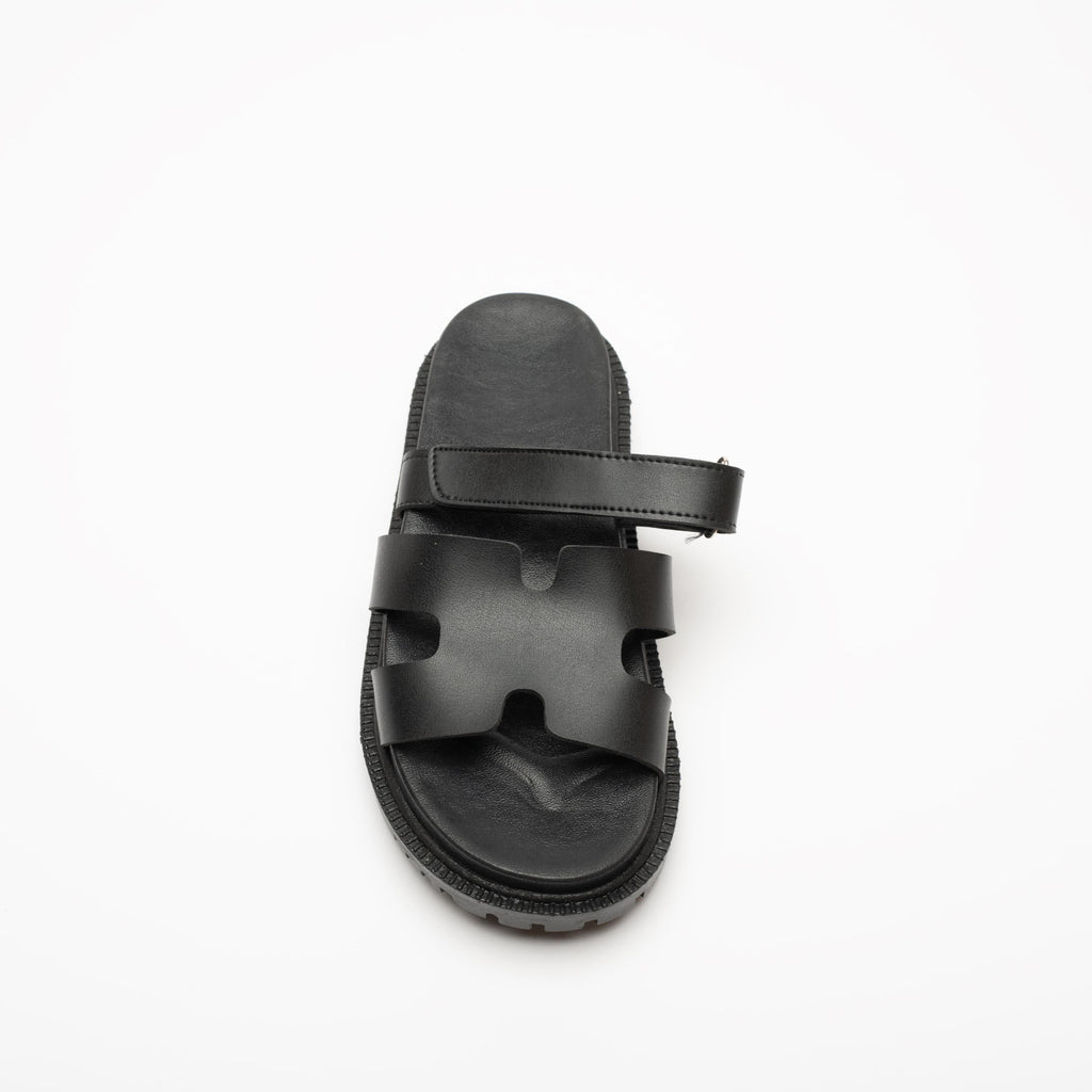Ellen Thick-Soled Velcro Women's Slippers
