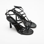 Elvira İnce Bantlı Topuklu Ayakkabı