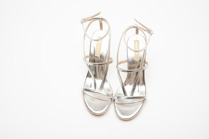 Elvira İnce Bantlı Topuklu Ayakkabı