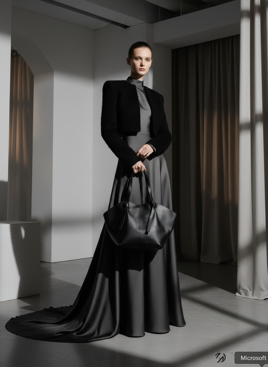 Eve Ayarlanabilir Askılı Yavrulu Kadın Çanta- Siyah