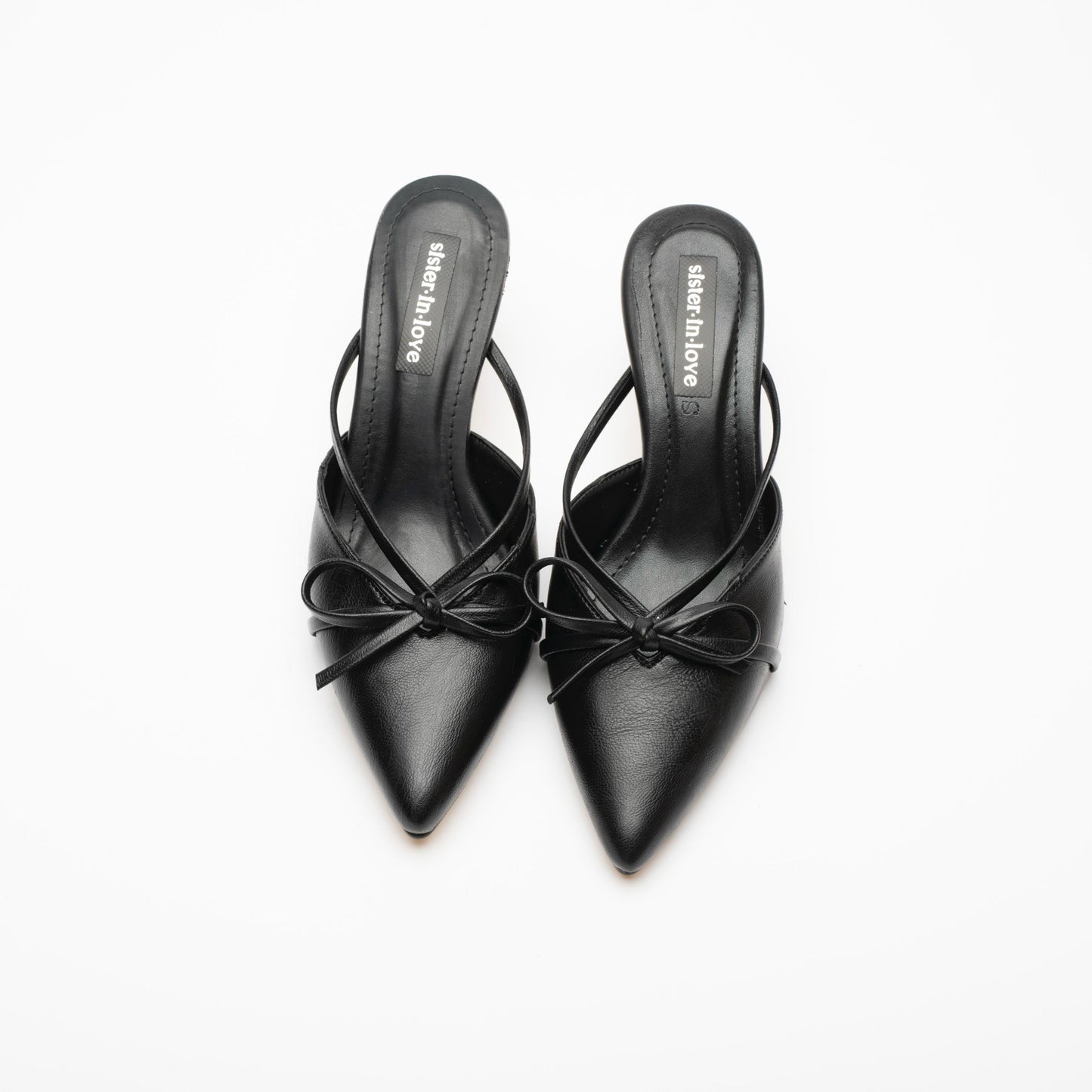 Fiorella Kurdele Detaylı Yüksek Topuk Kadın Terlik Ayakkabı