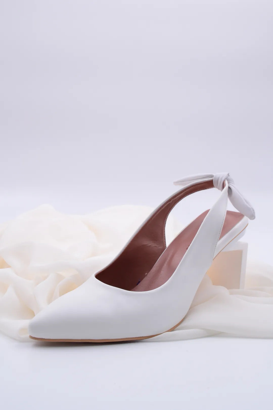 Natasha Short Design White Women's Stiletto Heel