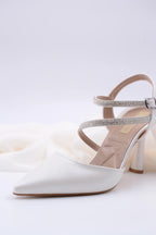 Angelina Zirkon Taş Detaylı İnci Kadın Stiletto