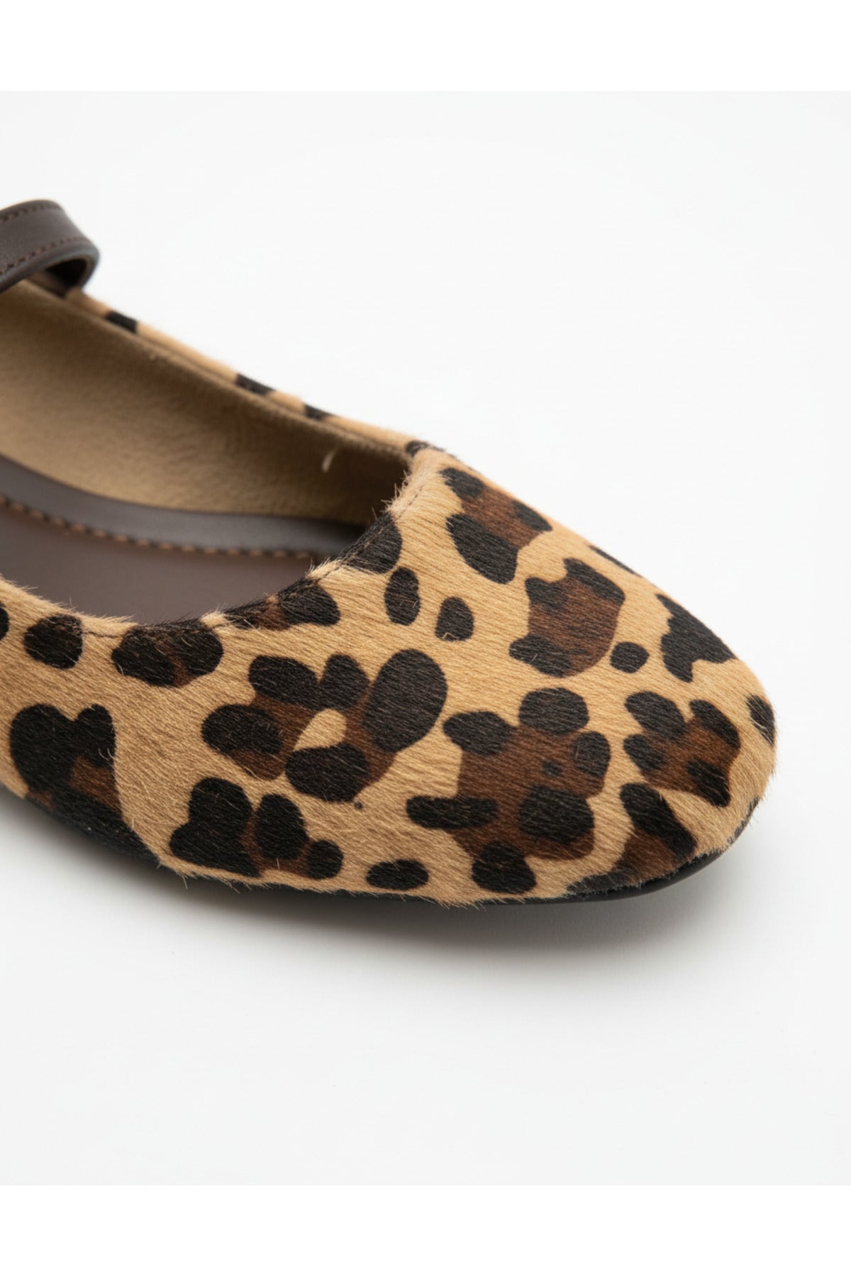 Jane Leopar Tek Bantlı Kadın Babet