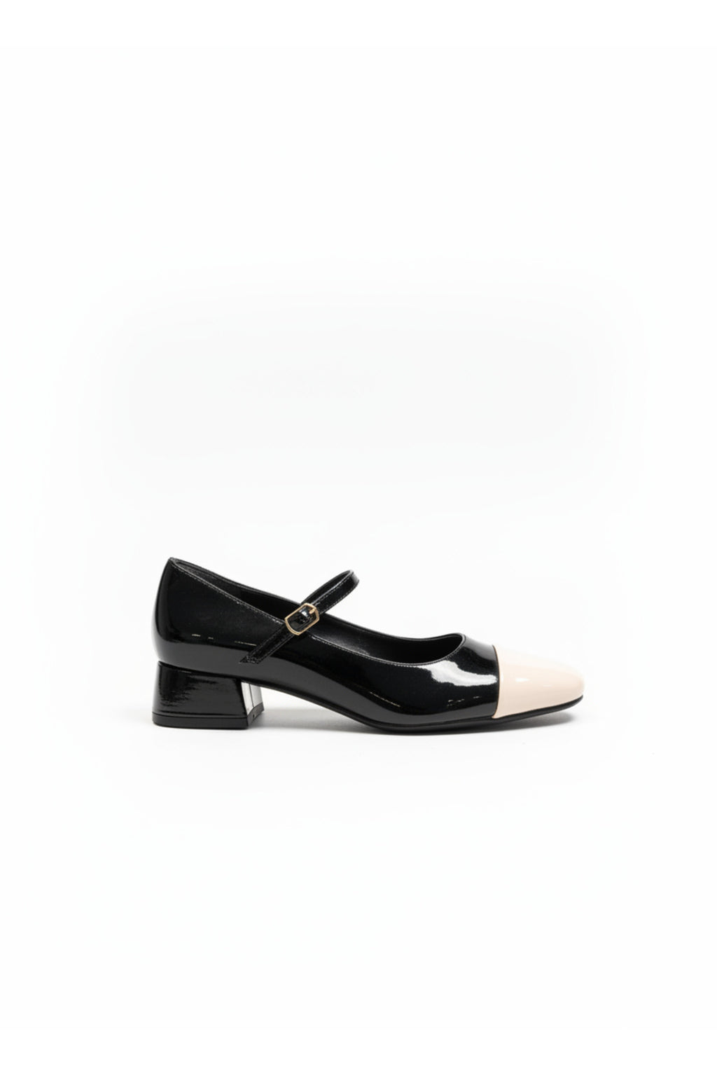 Ketty Patent Leather High-Heeled Women's Shoes - Black