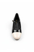 Ketty Patent Leather High-Heeled Women's Shoes - Black