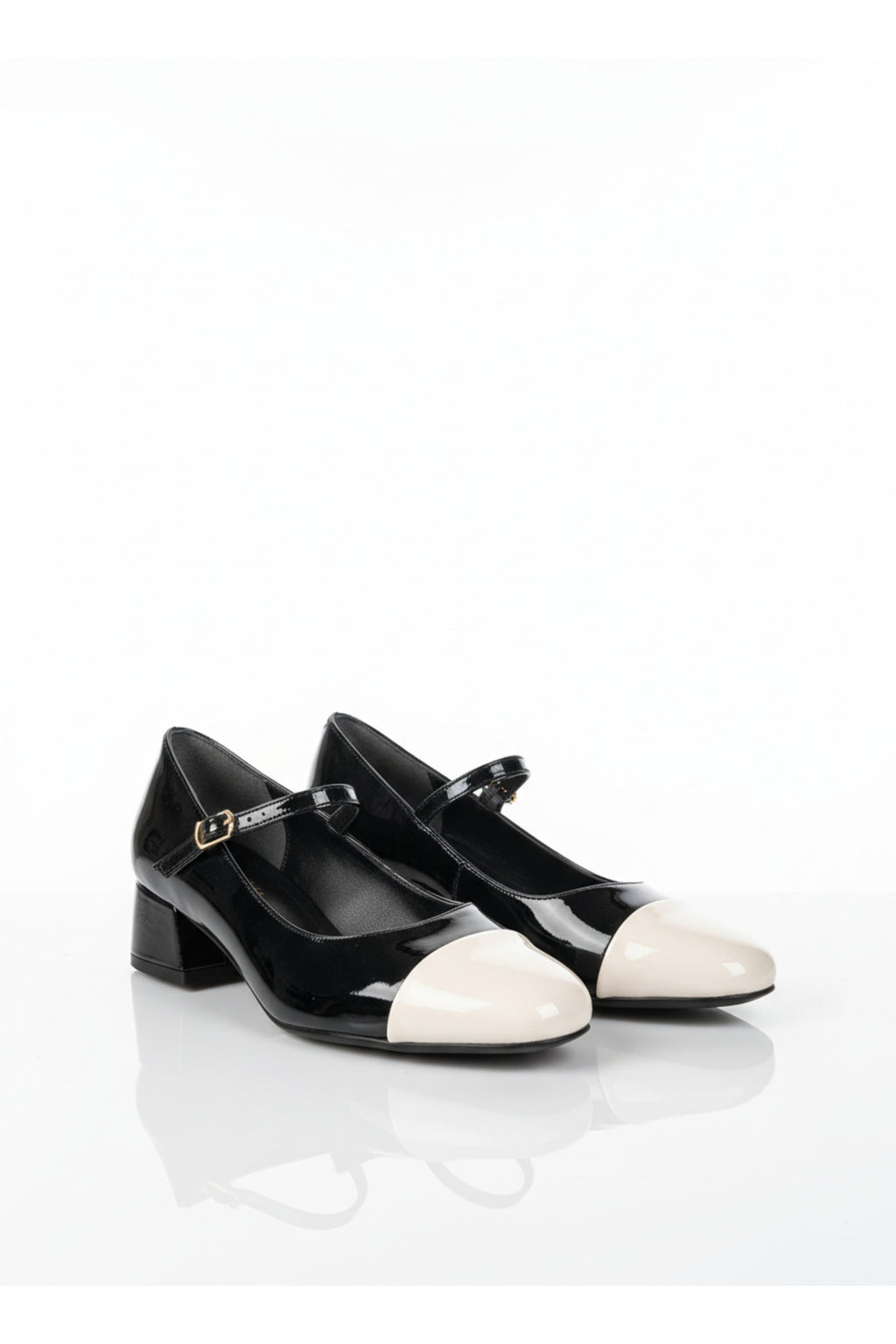 Ketty Patent Leather High-Heeled Women's Shoes - Black