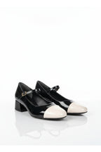 Ketty Patent Leather High-Heeled Women's Shoes - Black
